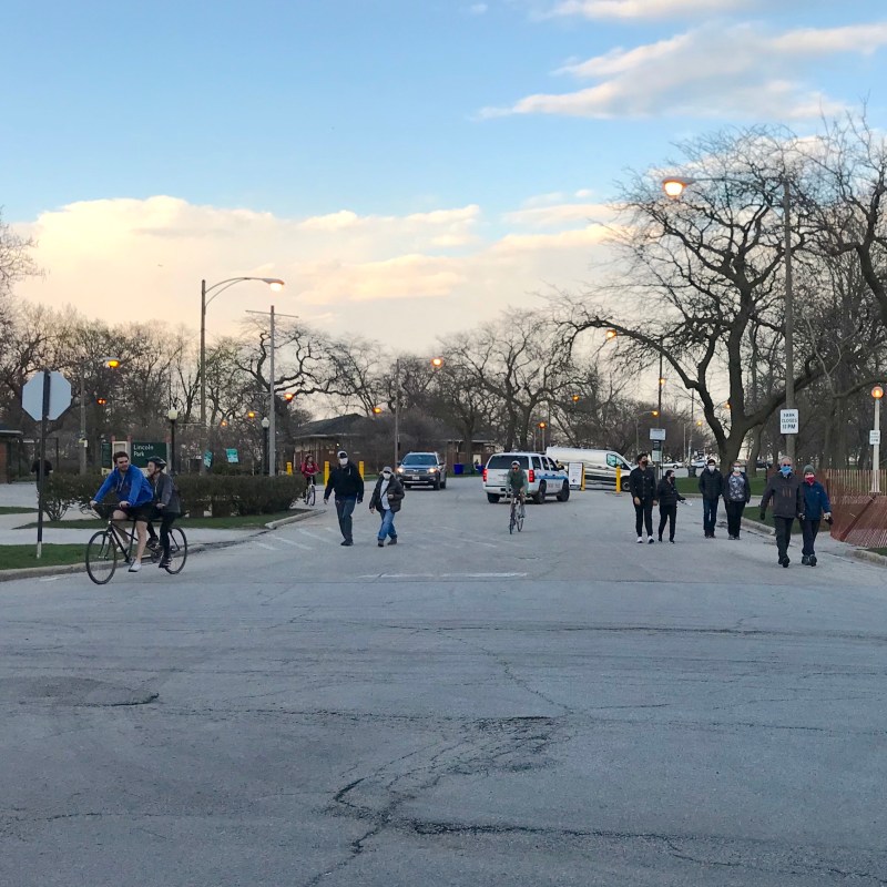 Walking and biking has surged during the pandemic. Photo: John Greenfield