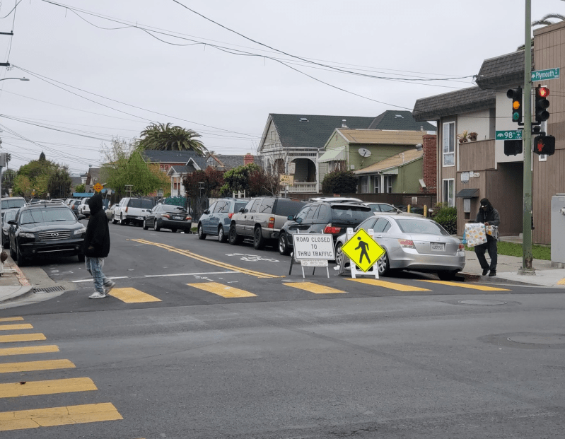A Slow Street in Oakland. Photo: City of Oakland