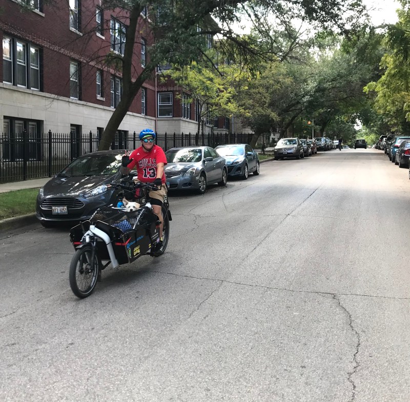 Leland Avenue east of Clark Street. Photo: John Greenfield