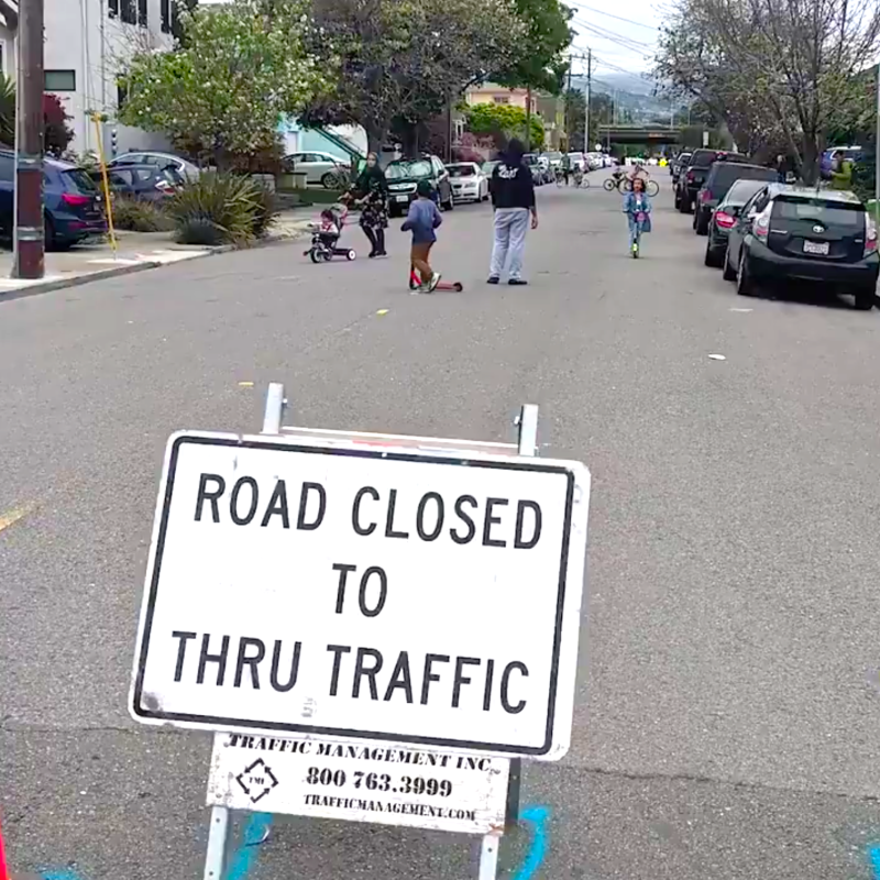 A Slow Street in Oakland. Image via Streetfilms