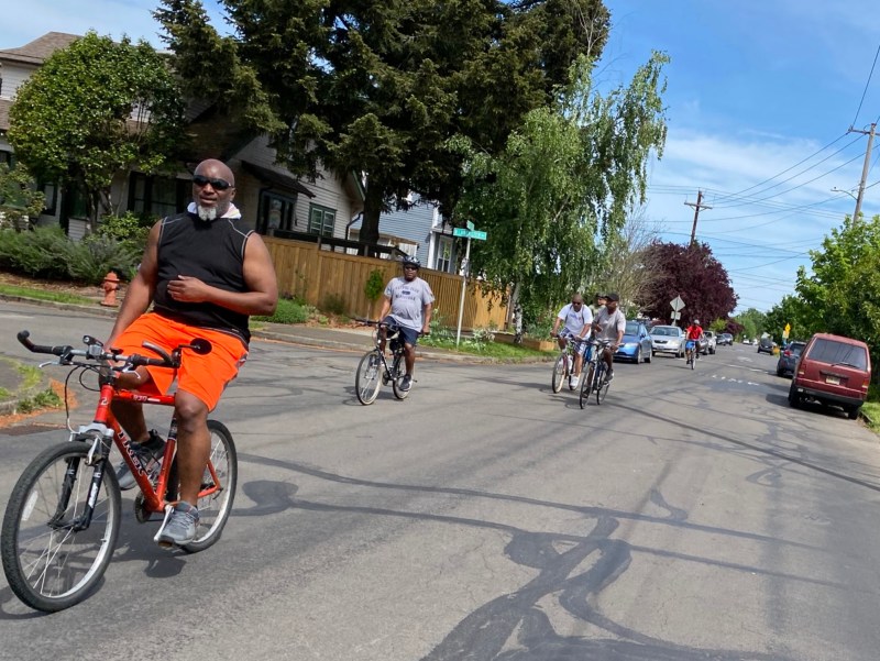 A Slow Street in Portland. Photo: Jonathan Maus, Bike Portland