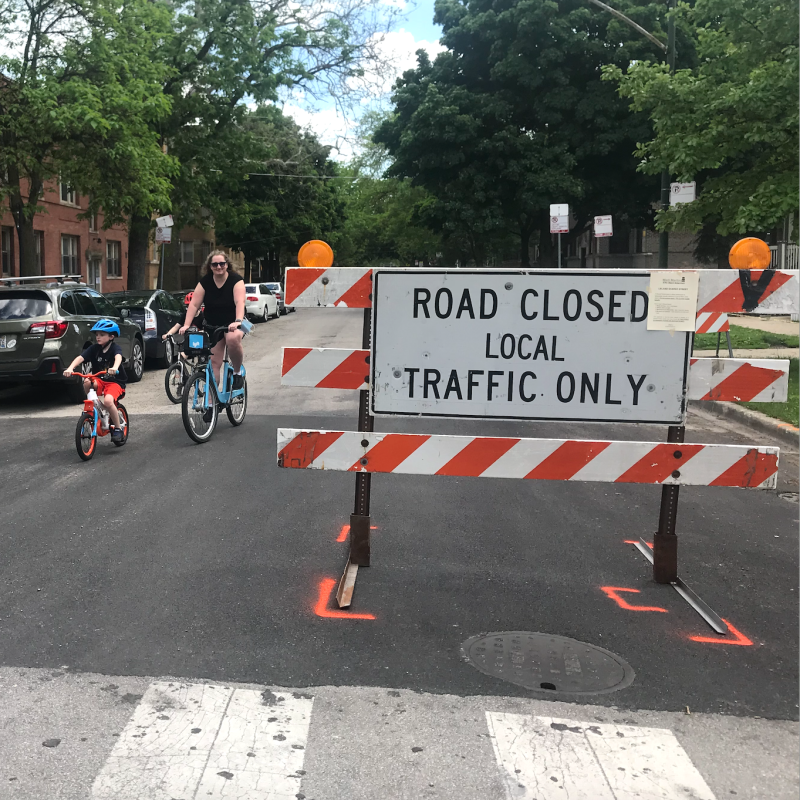 The Leland Slow Street. Photo: John Greenfield