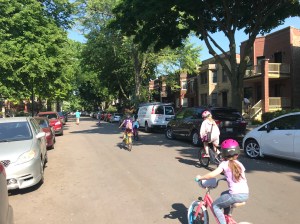 The Leland Avenue Slow Street. Photo: John Greenfield