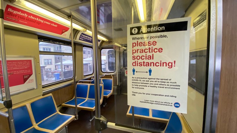 Alderman Martin expressed concerns that falling ridership on the CTA during the pandemic could lead to service cuts and/or fare hikes. Photo: Raed Mansour