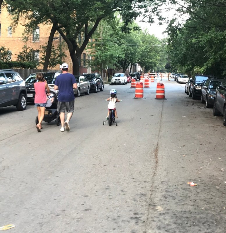 The Dickens Slow Street photographed July 10. Photo: John Greenfield