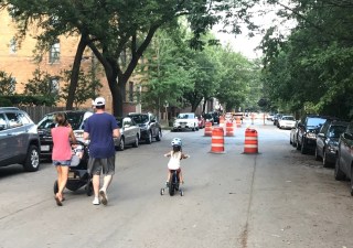 The Dickens Avenue Slow Street. Photo: John Greenfield