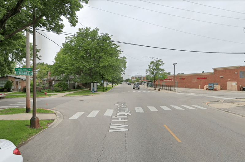 The 6200 block of West Higgins. Image: Google Maps