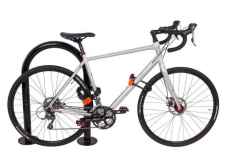 Using two different kinds of locks to secure your frame and wheels is a good theft deterrent.