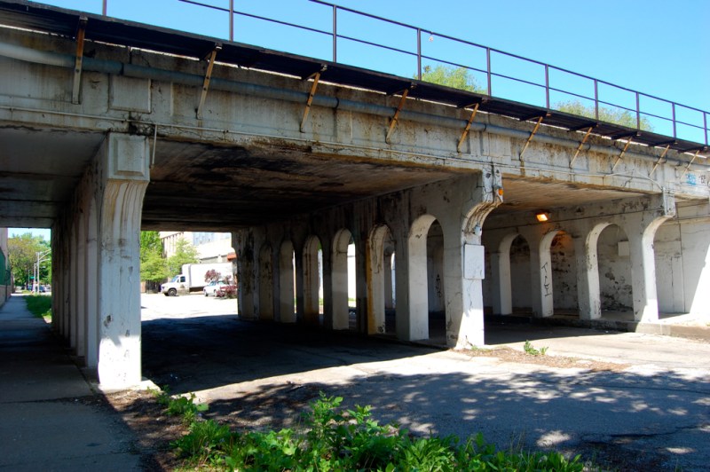 Lightfoot says she wants to repair Chicago's many crumbling viaducts. Photo: Eric Allix Rogers
