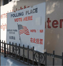 To make voting easier during the coronavirus pandemic, some cities are using space typically allocated to drivers to create larger polling places (and safer lines) for people.