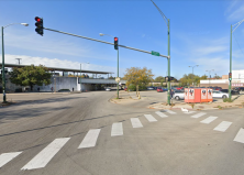 The parking lot at 3542 S. Archer. Image: Google Maps