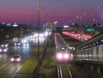 The construction of Chicago's Eisenhower Expressway destroyed vibrant West Side communities. Photo: Jeff Zoline