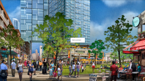 The most recent rendering of One Central. Image: Gensler Architect