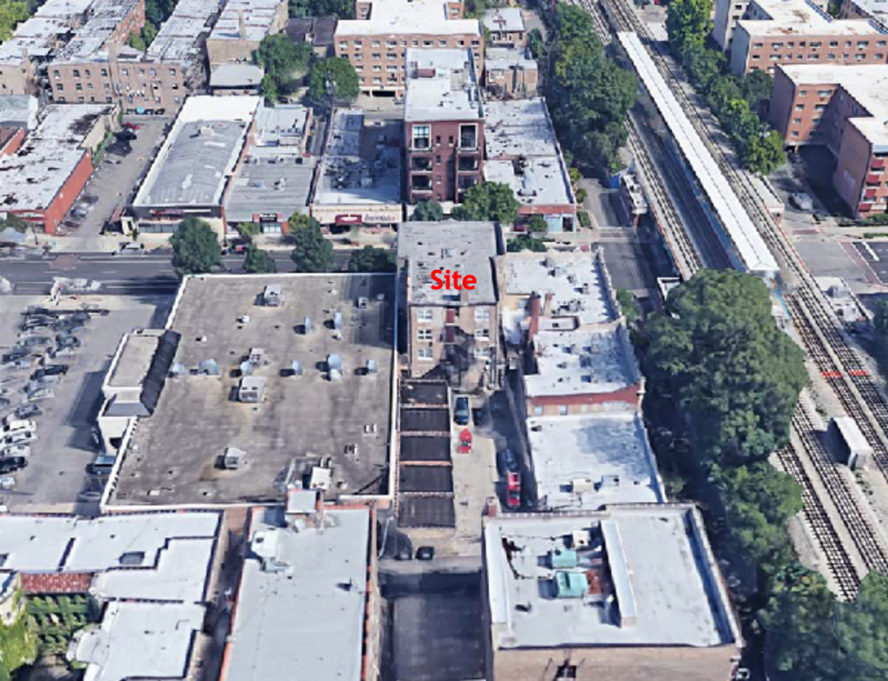 The new addition would be right next to the Morse 'L' station.