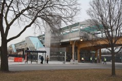 The Garfield Green Line station after the Garfield Gateway rehab project. About a third of the labor was done by workers from low-income communities. Photo: CTA