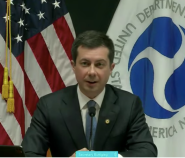 Pete Buttigieg at yesterday's hearing.