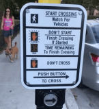 An accessible pedestrian signal at Roscoe and Inner Lake Shore Drive. Photo: John Greenfield