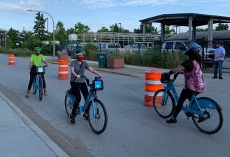 A previous CDOT "Learn to Ride" class. Photo: CDOT