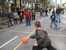 Open Streets on State in 2011. Photo: Chicago Loop Alliance