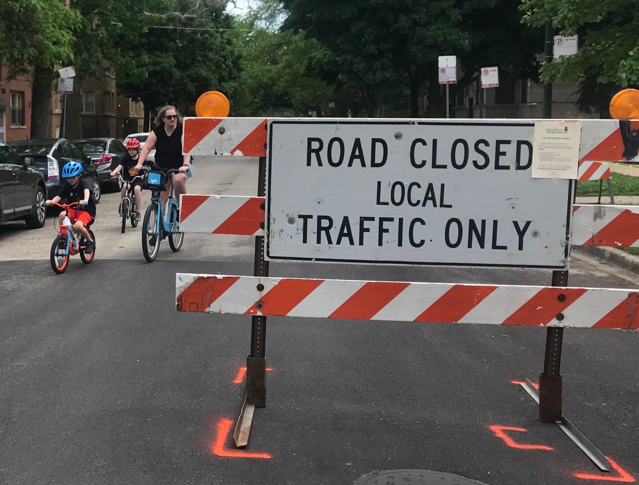 The Leland Slow Street. Photo: John Greenfield