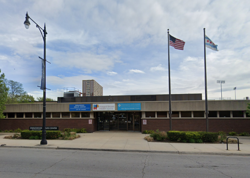 The Englewood Mental Health Center, located near the Halsted Green Line station. Image: Google Maps