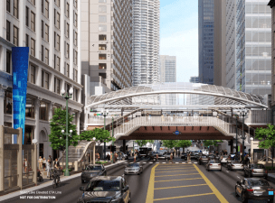 A new elevator just south of Lake Street will make it easier to transfer between the Loop 'L' lines and the Red Line subway.
