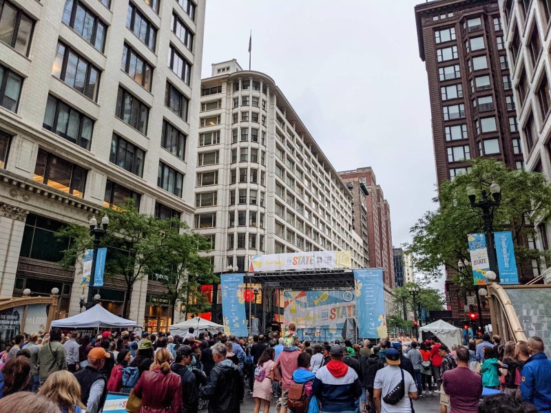 A Sundays on State event. Photo: Eric Allix Rogers