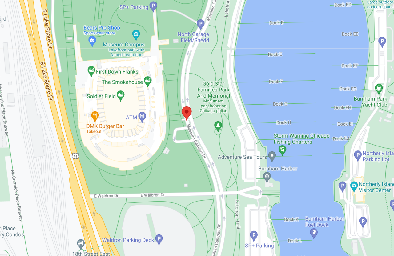 The approximate location of the crash. Image: Google Maps