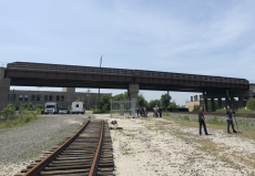 A CREATE (Chicago Region Environmental and Transportation Efficiency Program) grade separation project. Photo: Jessica Papanek