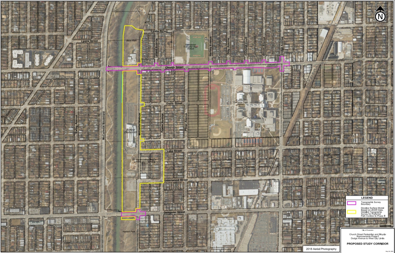 The Church Street project area.