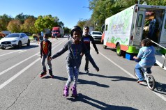 Kids skate and bike on Douglas Boulevard. Photo: CDOT