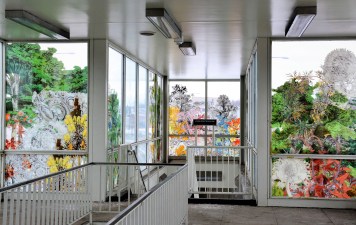 A view of "Constant Flow into multitudes of specific Form" by Francesco Simeti.
Photo: CTA