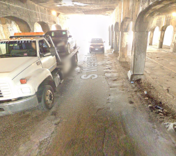 The horrific conditions of the viaduct before the rehab. Image: Google Maps