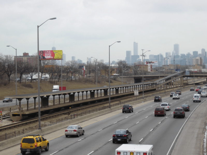 Does the Eisenhower Expressway really need to be widened even more? Photo: Jeff Zoline