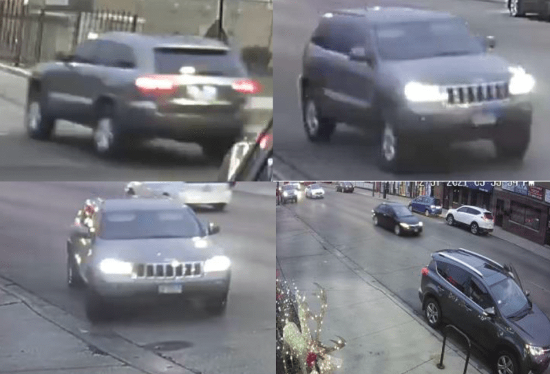 Surveillance images of the vehicle from the deadly crash released by CPD.