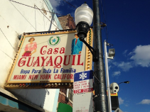 A speed camera on North Avenue near Pulaski Road in Humboldt Park. Photo: John Greenfield