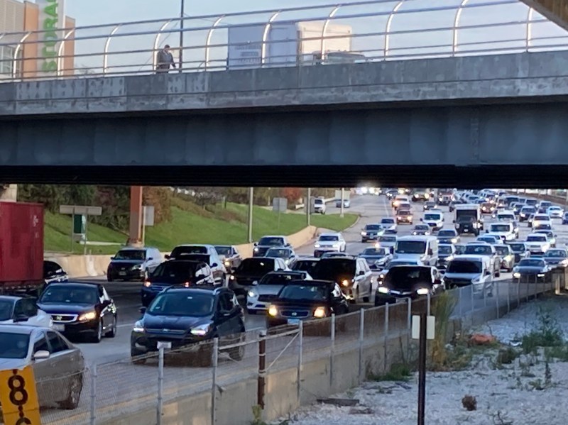 The Kennedy Expressway. Photo: John Greenfield