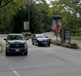 Driver entrance to the Chicago Botanic Garden. Image: Google Maps