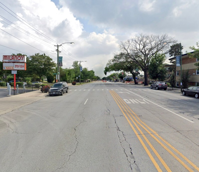 Western Avenue looking south towards 110th Street. Image: Google Maps