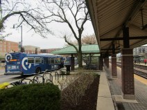 The Des Plaines Metra Station and Pace bus terminal. Photo: Igor Studenkov