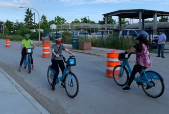 A CDOT Learn to Ride class. Photo: CDOT